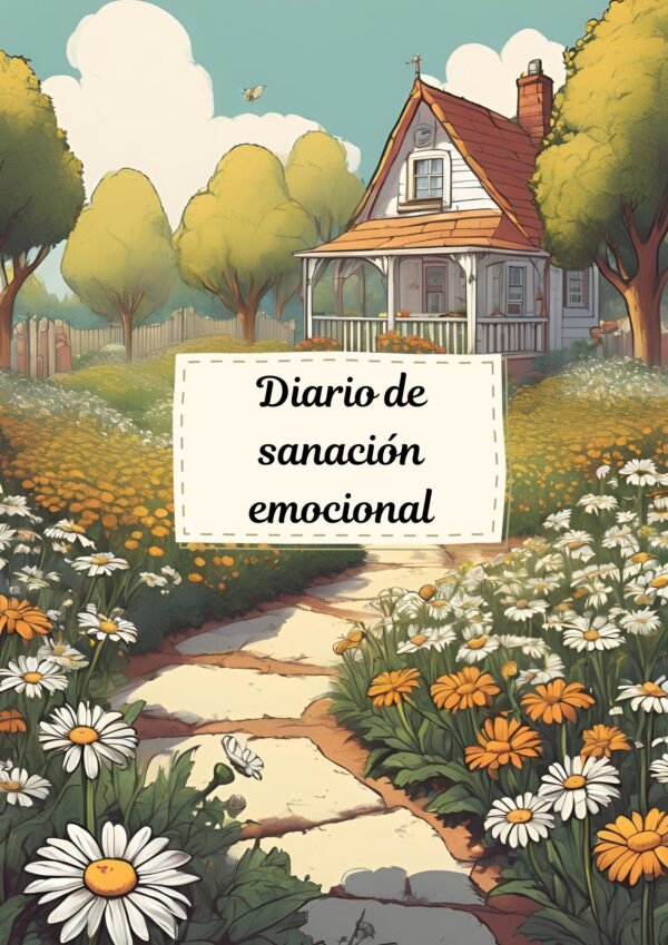 Diario de Sanación Emocional Flores