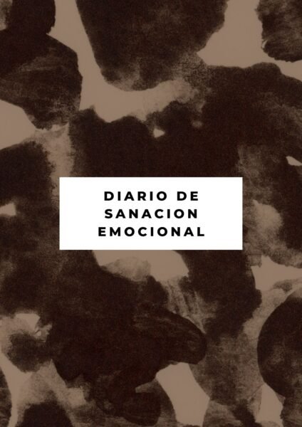 Diario de Sanación Emocional Marrón