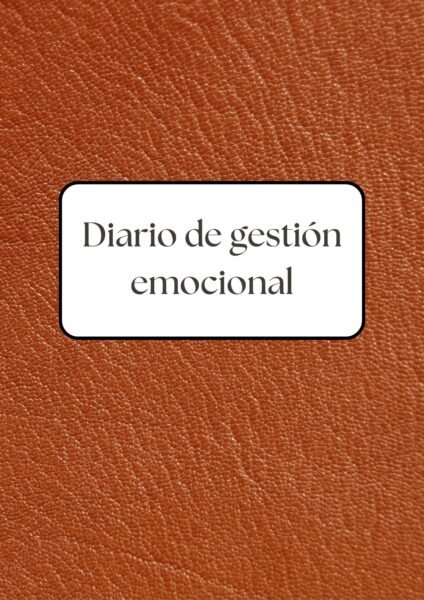 Diario de Gestión Emocional Marrón