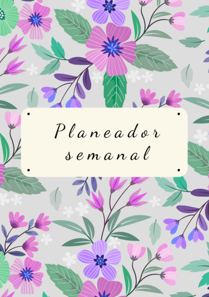 Planeador Semanal Femenino