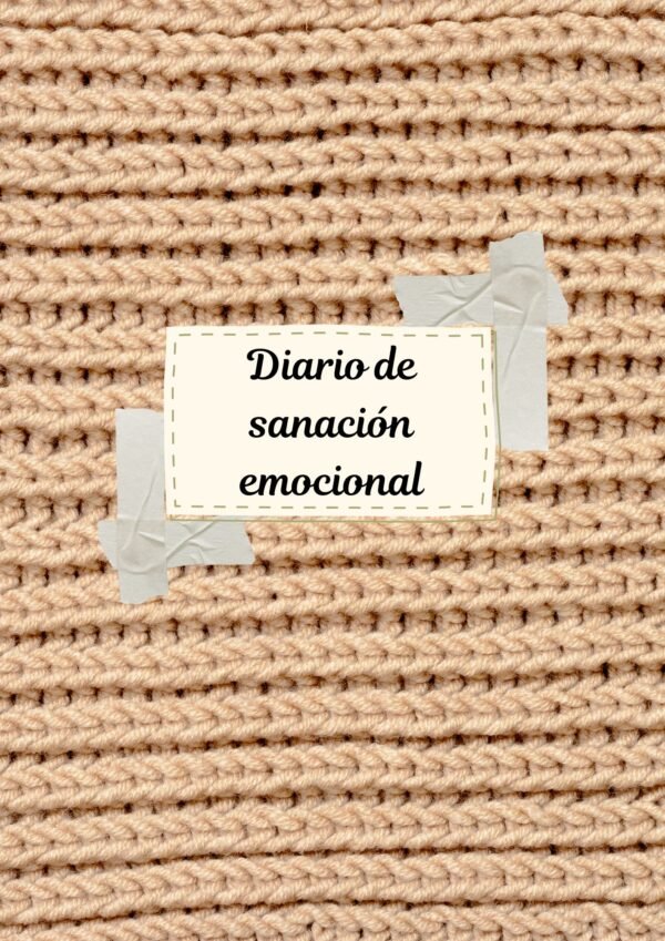 Diario de Sanación Emocional Tejido