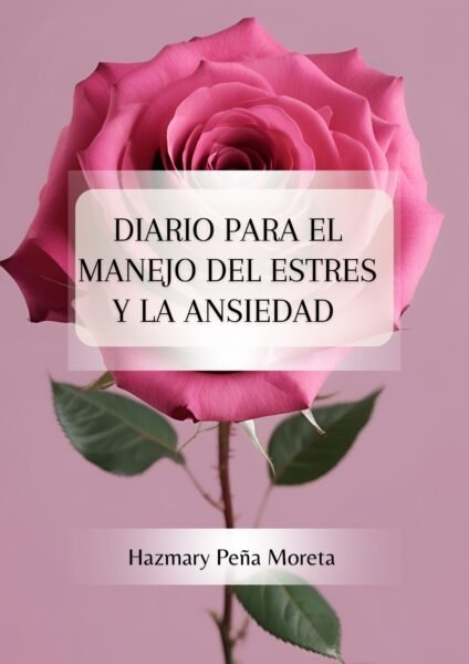 Diario para la Ansiedad y el Estrés Rosa