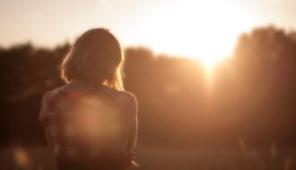 woman, nature, person, sunset, dreams, alone, lonely