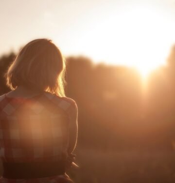 woman, nature, person, sunset, dreams, alone, lonely