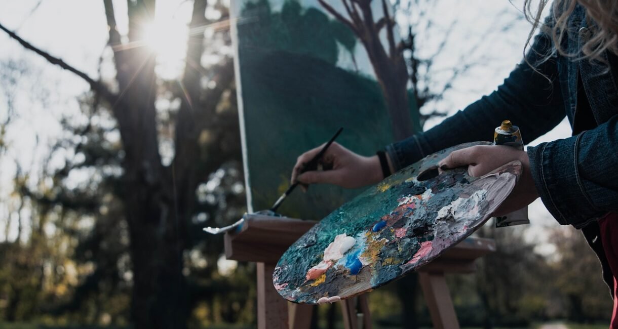 painting, girl, brush, art, colors, palette, creativity, painting, painting, painting, painting, painting, art, creativity, creativity, creativity