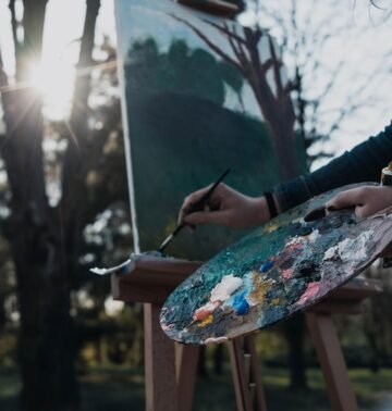 painting, girl, brush, art, colors, palette, creativity, painting, painting, painting, painting, painting, art, creativity, creativity, creativity